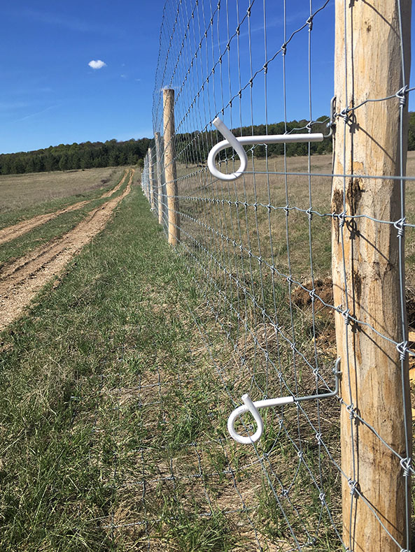 Stromzaun Zäune bauen mit ZAUNQ